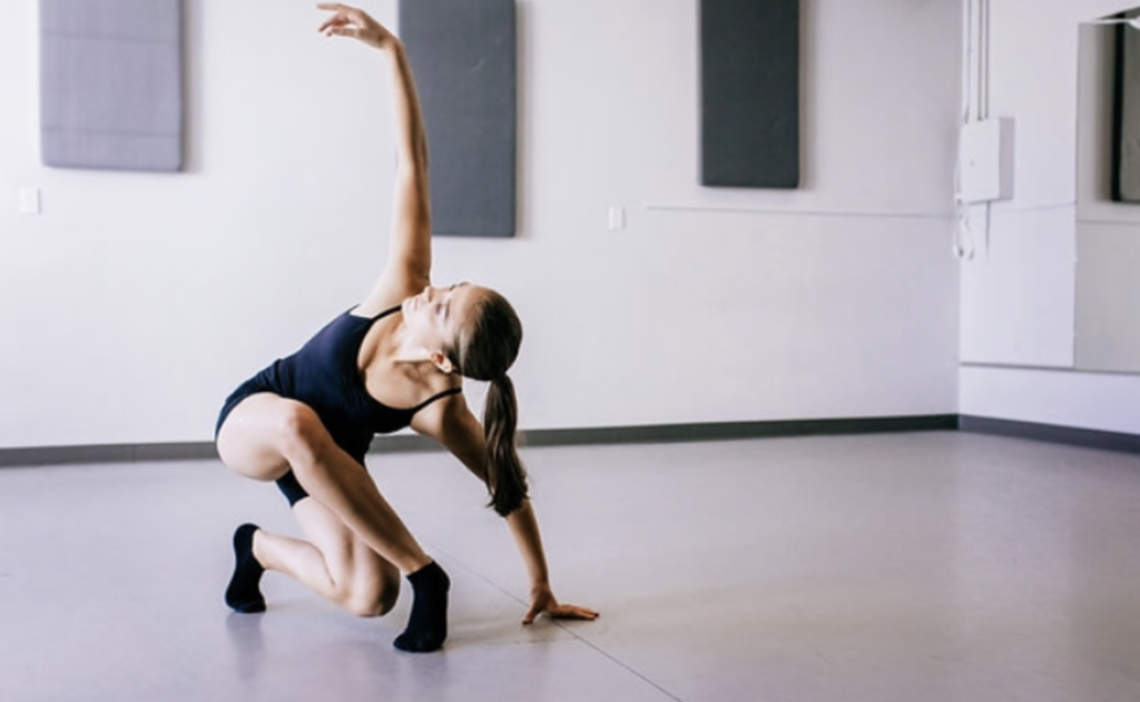 dancer in auditions for magnify ensemble